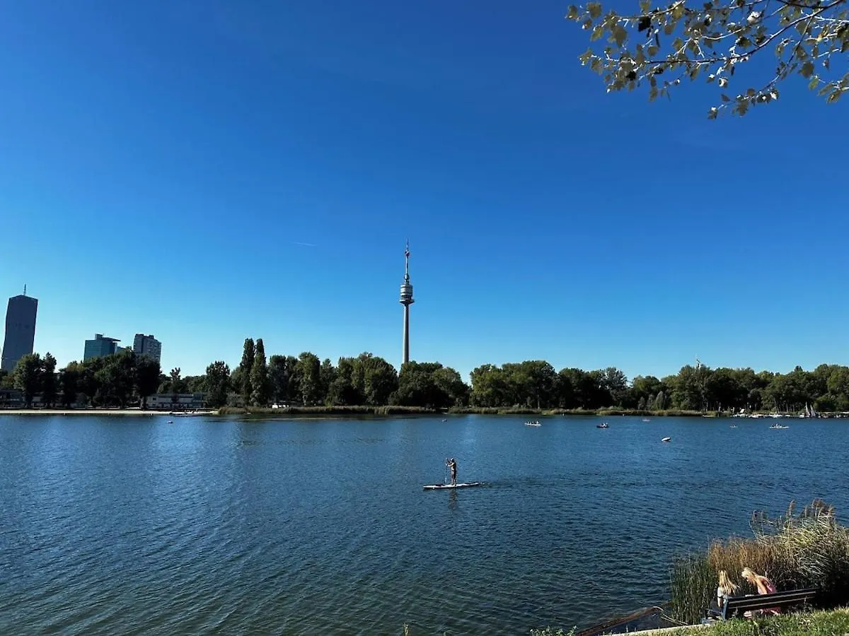 Traumapartment An Der Alten Donau Bécs Ausztria